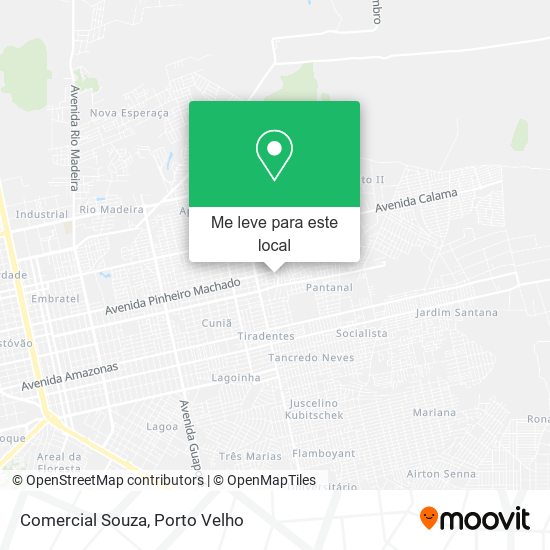 Comercial Souza mapa