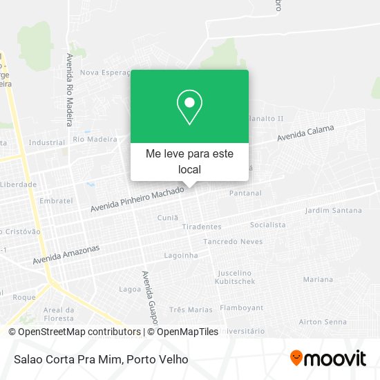 Salao Corta Pra Mim mapa