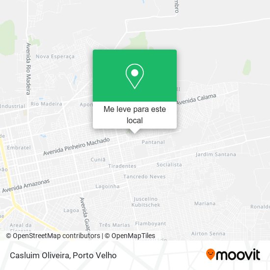 Casluim Oliveira mapa