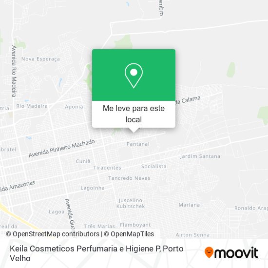 Keila Cosmeticos Perfumaria e Higiene P mapa