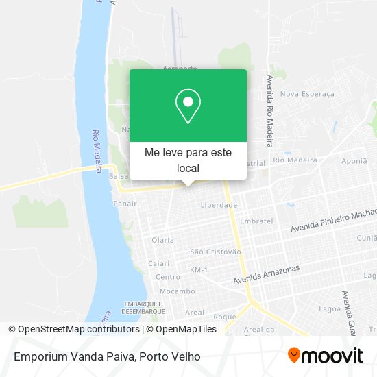 Emporium Vanda Paiva mapa