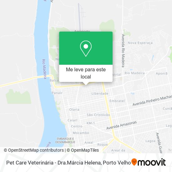 Pet Care Veterinária - Dra.Márcia Helena mapa