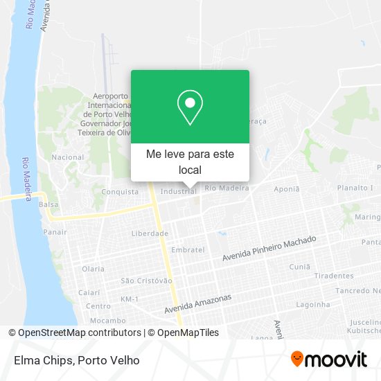 Elma Chips mapa