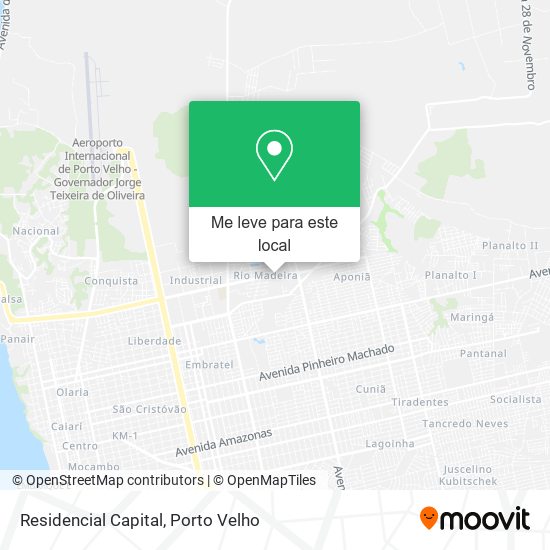 Residencial Capital mapa