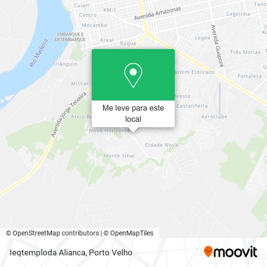 Ieqtemploda Alianca mapa
