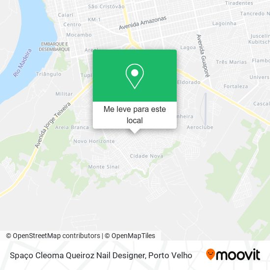 Spaço Cleoma Queiroz Nail Designer mapa