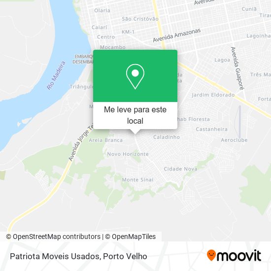 Patriota Moveis Usados mapa