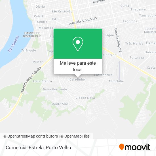 Comercial Estrela mapa