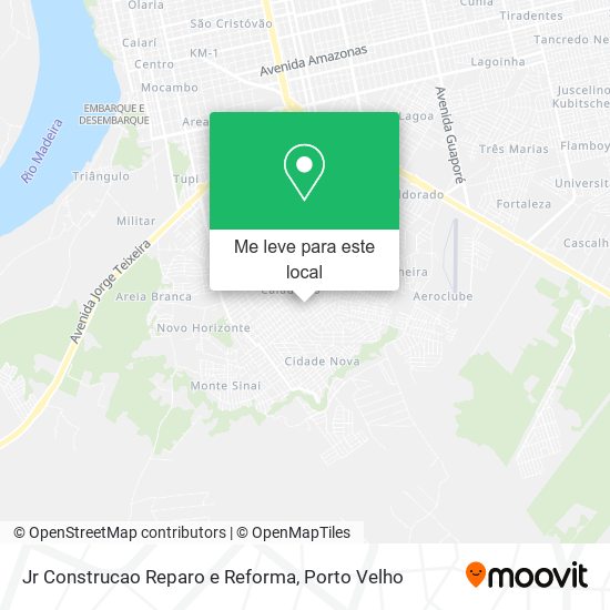 Jr Construcao Reparo e Reforma mapa