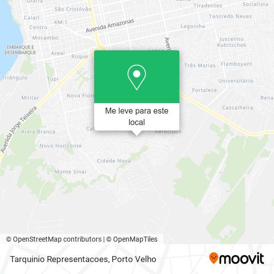 Tarquinio Representacoes mapa