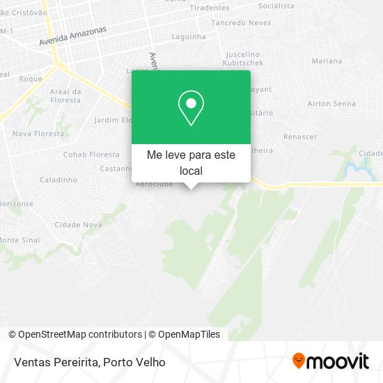 Ventas Pereirita mapa