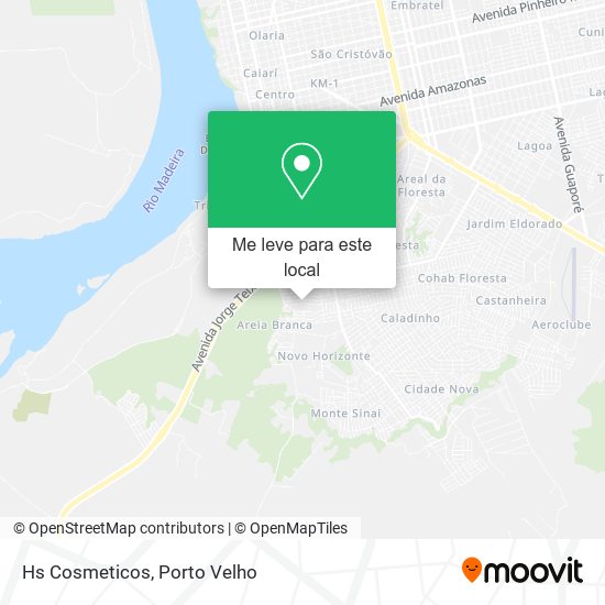 Hs Cosmeticos mapa