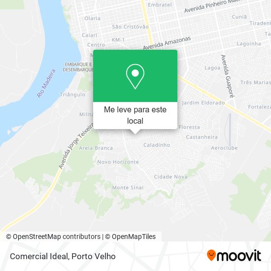 Comercial Ideal mapa