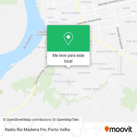 Radio Rio Madeira Fm mapa