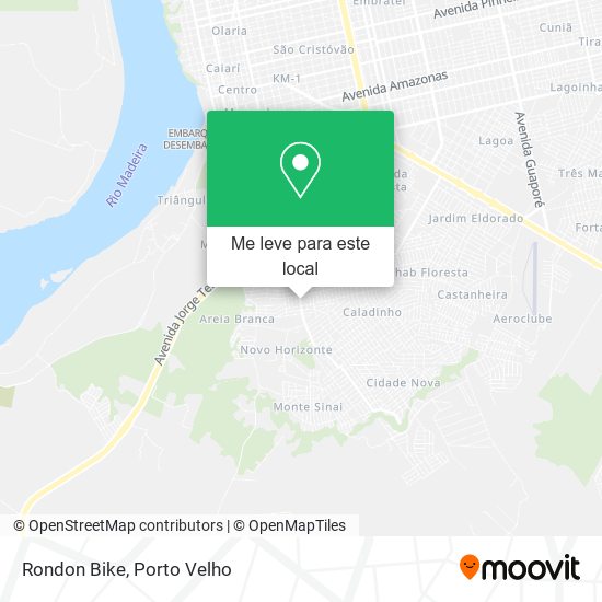 Rondon Bike mapa