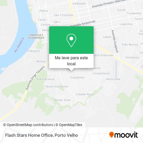 Flash Stars Home Office mapa