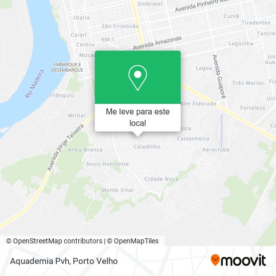Aquademia Pvh mapa