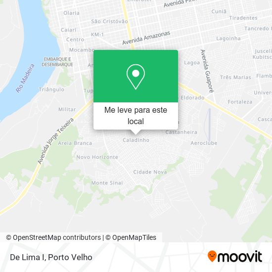 De Lima I mapa