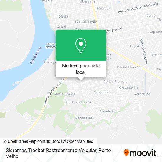 Sistemas Tracker Rastreamento Veicular mapa