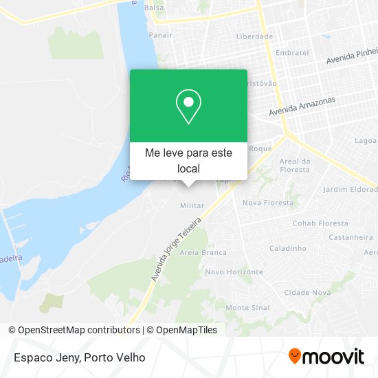 Espaco Jeny mapa
