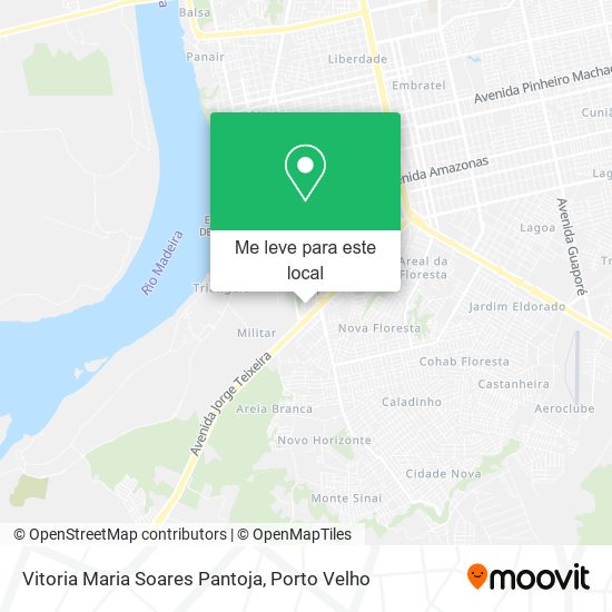 Vitoria Maria Soares Pantoja mapa