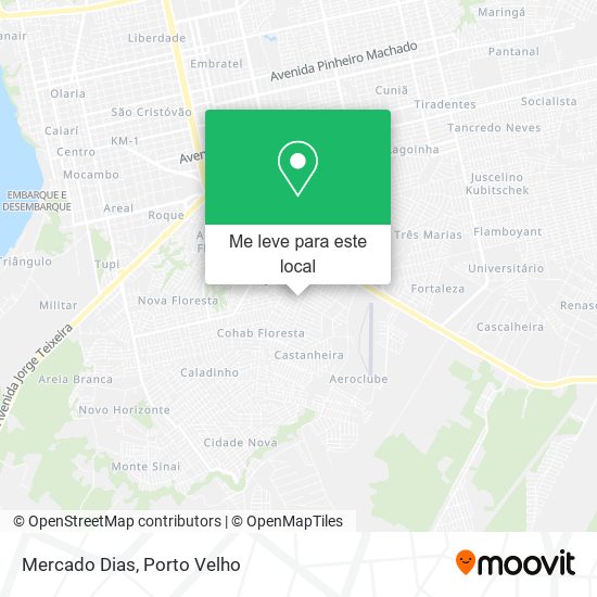 Mercado Dias mapa