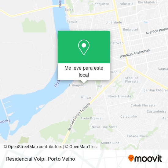 Residencial Volpi mapa