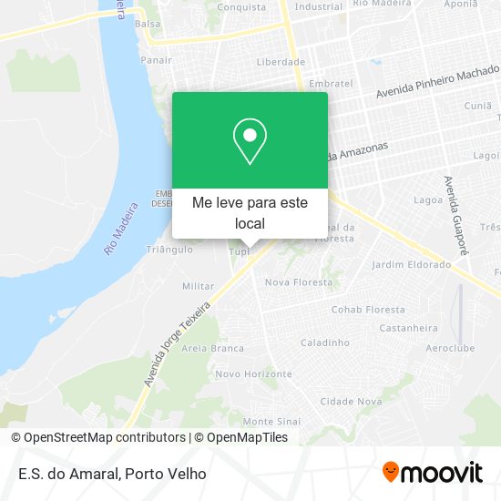 E.S. do Amaral mapa