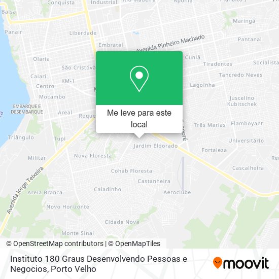 Instituto 180 Graus Desenvolvendo Pessoas e Negocios mapa