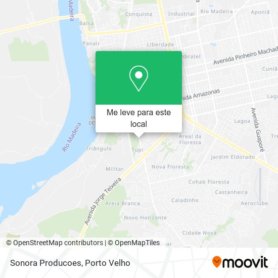 Sonora Producoes mapa