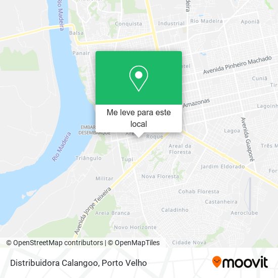 Distribuidora Calangoo mapa
