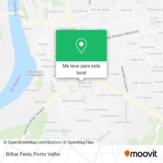 Bilhar Fenix mapa