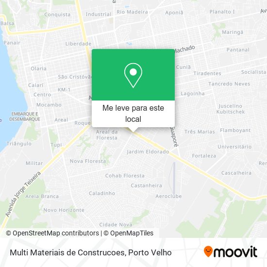 Multi Materiais de Construcoes mapa