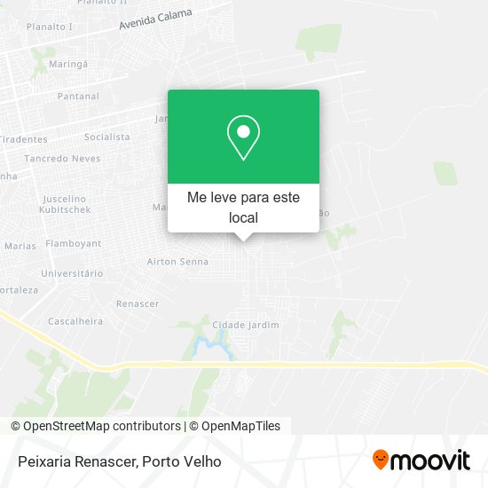 Peixaria Renascer mapa