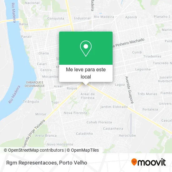 Rgm Representacoes mapa