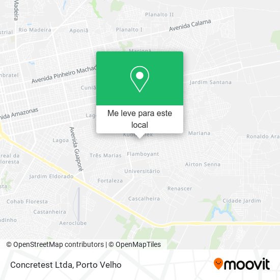 Concretest Ltda mapa