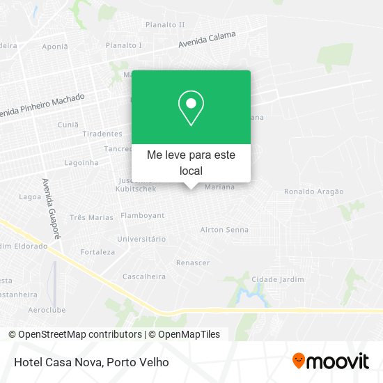 Hotel Casa Nova mapa