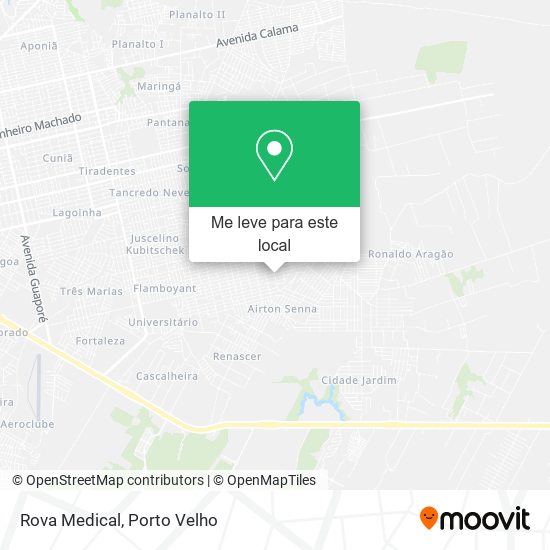 Rova Medical mapa