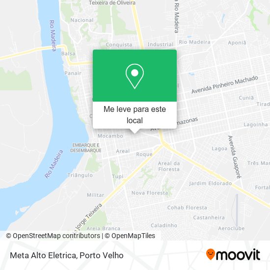 Meta Alto Eletrica mapa