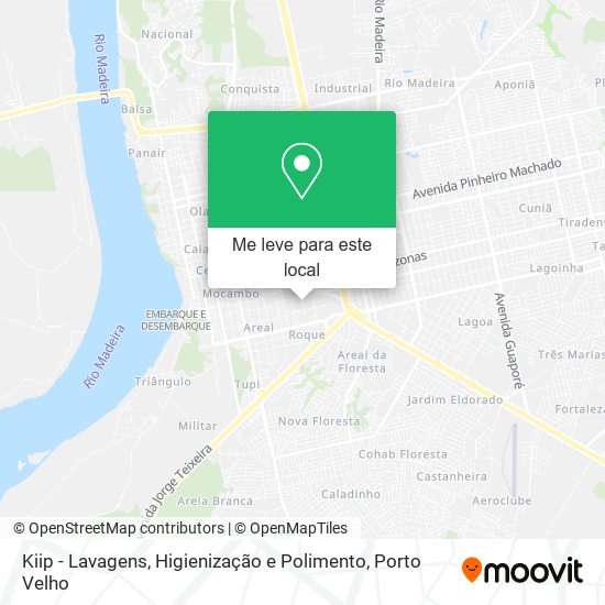 Kiip - Lavagens, Higienização e Polimento mapa