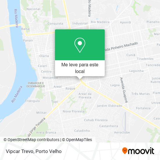 Vipcar Trevo mapa