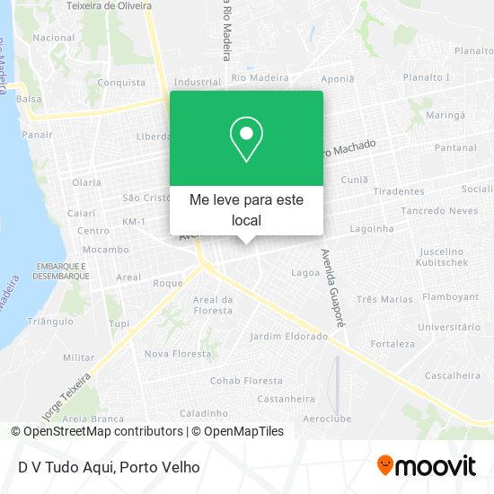 D V Tudo Aqui mapa