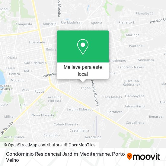 Condominio Residencial Jardim Mediterranne mapa