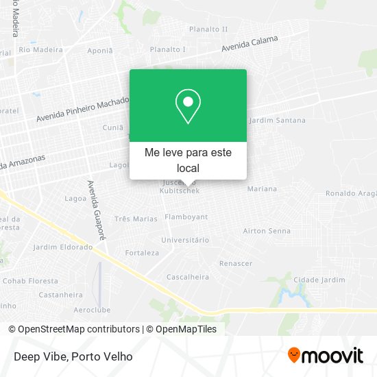 Deep Vibe mapa