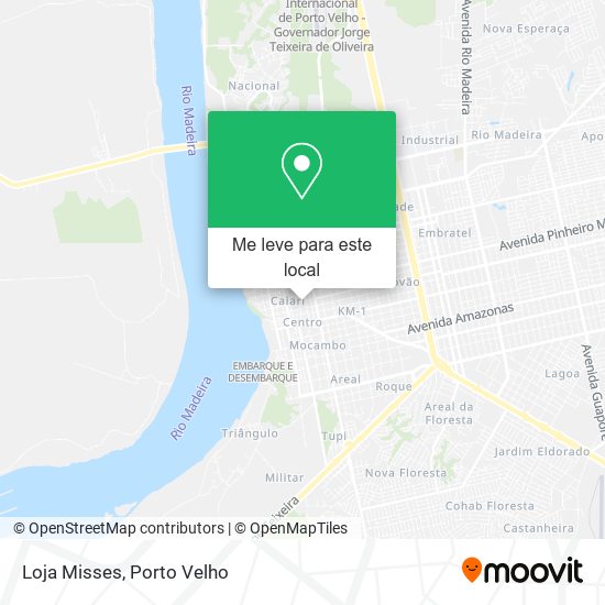 Loja Misses mapa