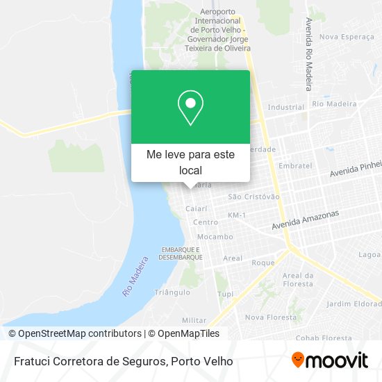 Fratuci Corretora de Seguros mapa