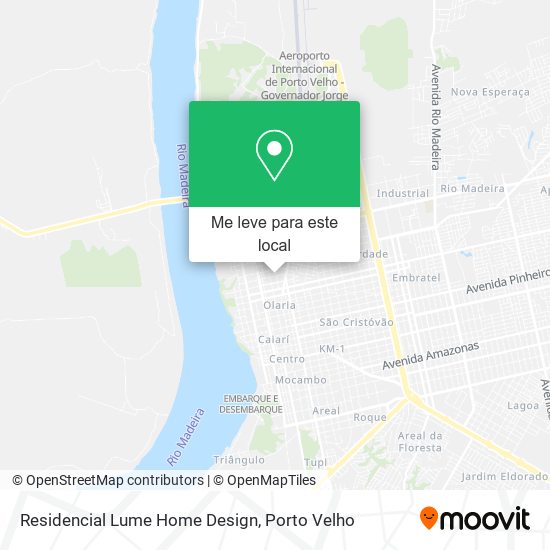 Residencial Lume Home Design mapa