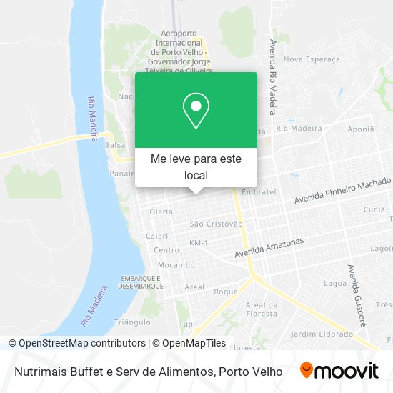 Nutrimais Buffet e Serv de Alimentos mapa
