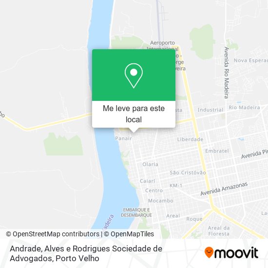 Andrade, Alves e Rodrigues Sociedade de Advogados mapa