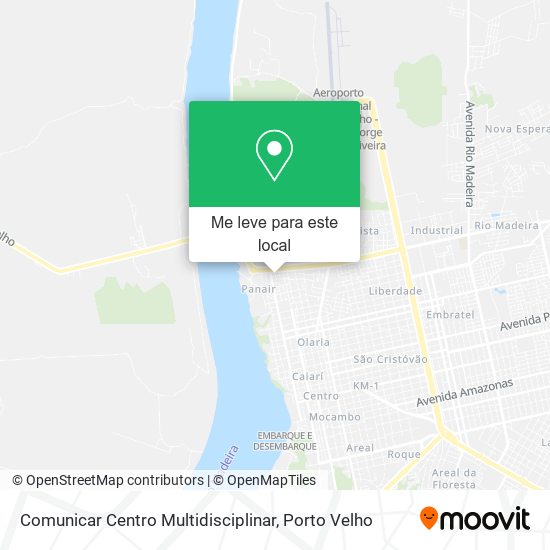 Comunicar Centro Multidisciplinar mapa